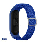 Strap for Mi band 6 bracelet Elastic adjustable Nylon Braided Miband4 miband 5 correa Wristband for xiaomi Mi band 4 3 5 6 strap