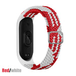 Strap for Mi band 6 bracelet Elastic adjustable Nylon Braided Miband4 miband 5 correa Wristband for xiaomi Mi band 4 3 5 6 strap