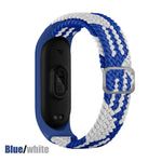 Strap for Mi band 6 bracelet Elastic adjustable Nylon Braided Miband4 miband 5 correa Wristband for xiaomi Mi band 4 3 5 6 strap